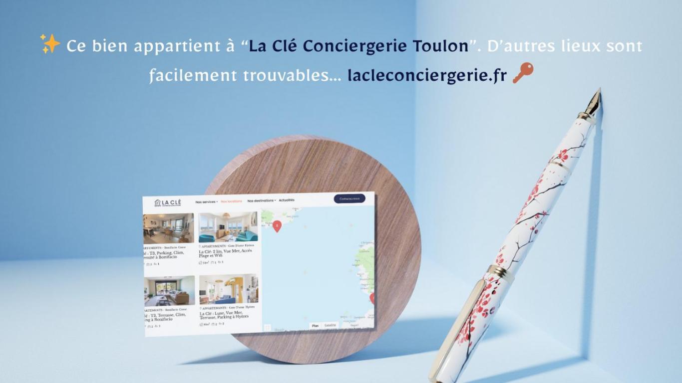 La Cle - Port - Gare - Centre De Toulon Leilighet Eksteriør bilde